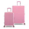 thumbnail image 1 of iFLY Hardside Luggage Fibertech 2 Piece Set, 20" Carry-on and 28" Checked Luggage, Limited Edition Color Cherry Blossom, 1 of 9