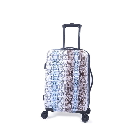iFLY Hardside Luggage Fibertech 20 Inch Carry-on Luggage, Python
