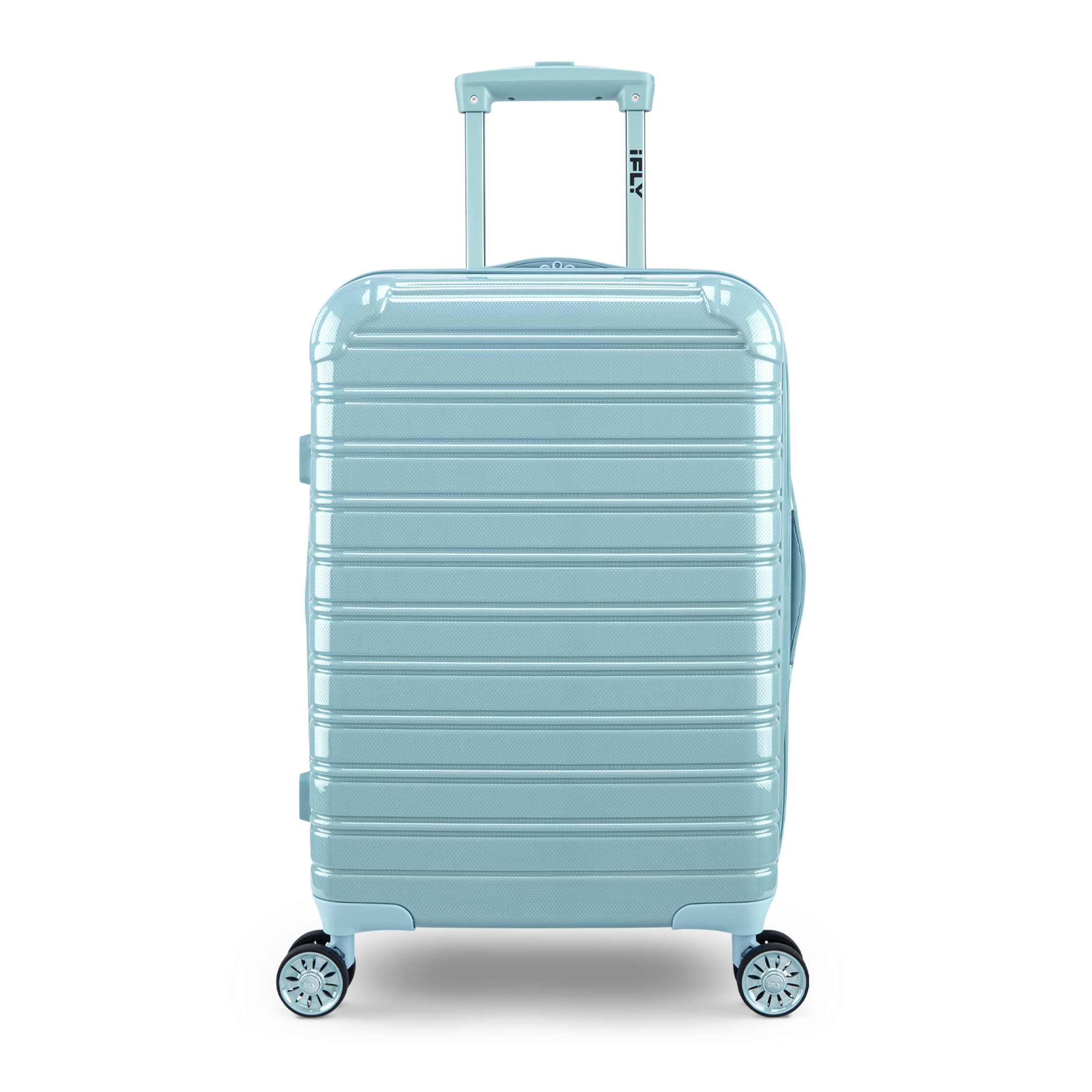 iFLY Hardside Luggage Fibertech 20", Sky - image 1 of 9
