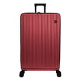 thumbnail image 1 of iFLY Hardside Quantum 28" Large Checked Top Opening Luggage, Burgundy, 1 of 8