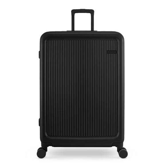 iFLY Roam 28" Large Expandable Hardside Spinner Checked Luggage, Black