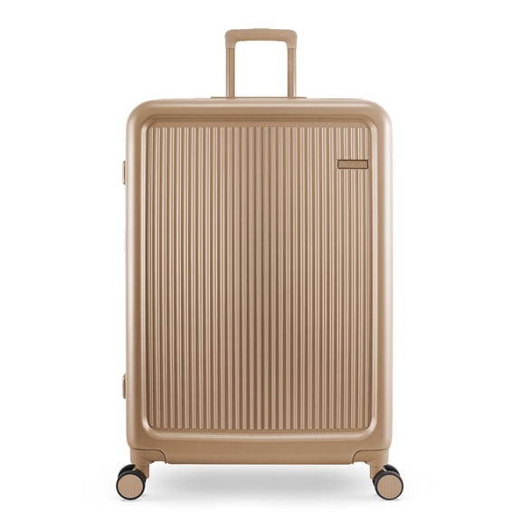 iFLY Roam 28" Large Expandable Hardside Spinner Checked Luggage, Sand