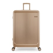 iFLY Roam 28" Large Expandable Hardside Spinner Checked Luggage, Sand