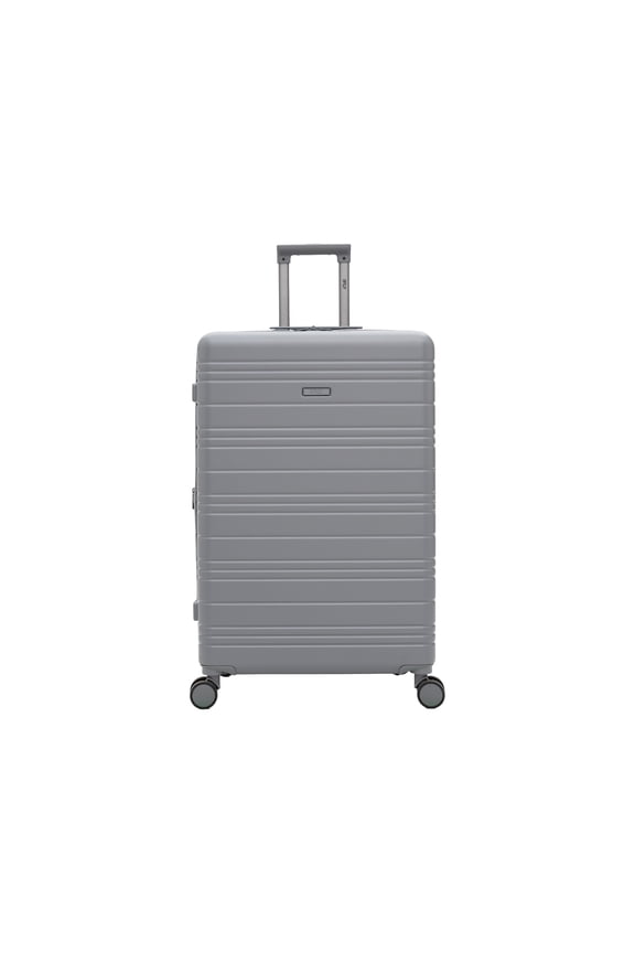 Take Off 24" Expandable Hardside Spinner Large Checked Luggage, Gray