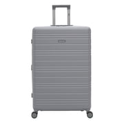 iFLY Take Off 28" Expandable Hardside Spinner Large Checked Luggage, Gray
