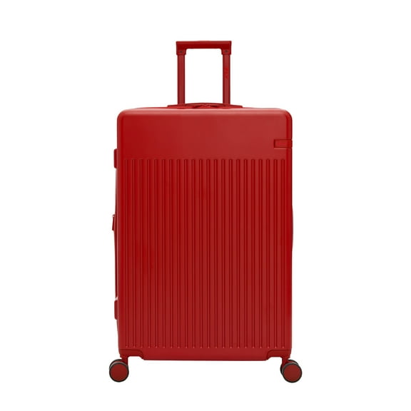 iFLY Hardside Transit 28" Checked Luggage, Red