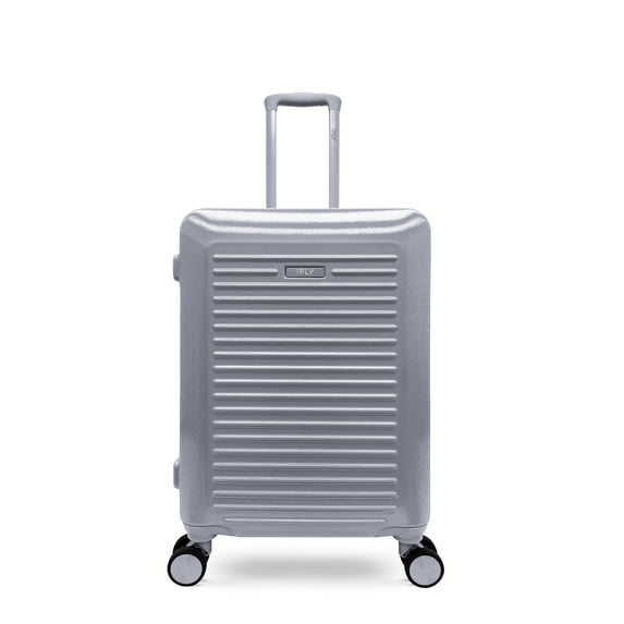 iFLY Volt 20" Expandable Hardside Spinner Carry-On Luggage, Silver