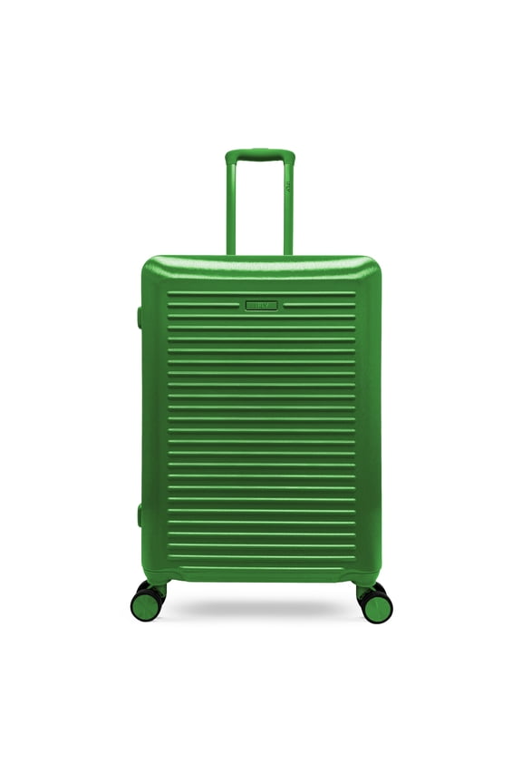 Volt 24" Expandable Hardside Spinner Checked Luggage, Hunter Green