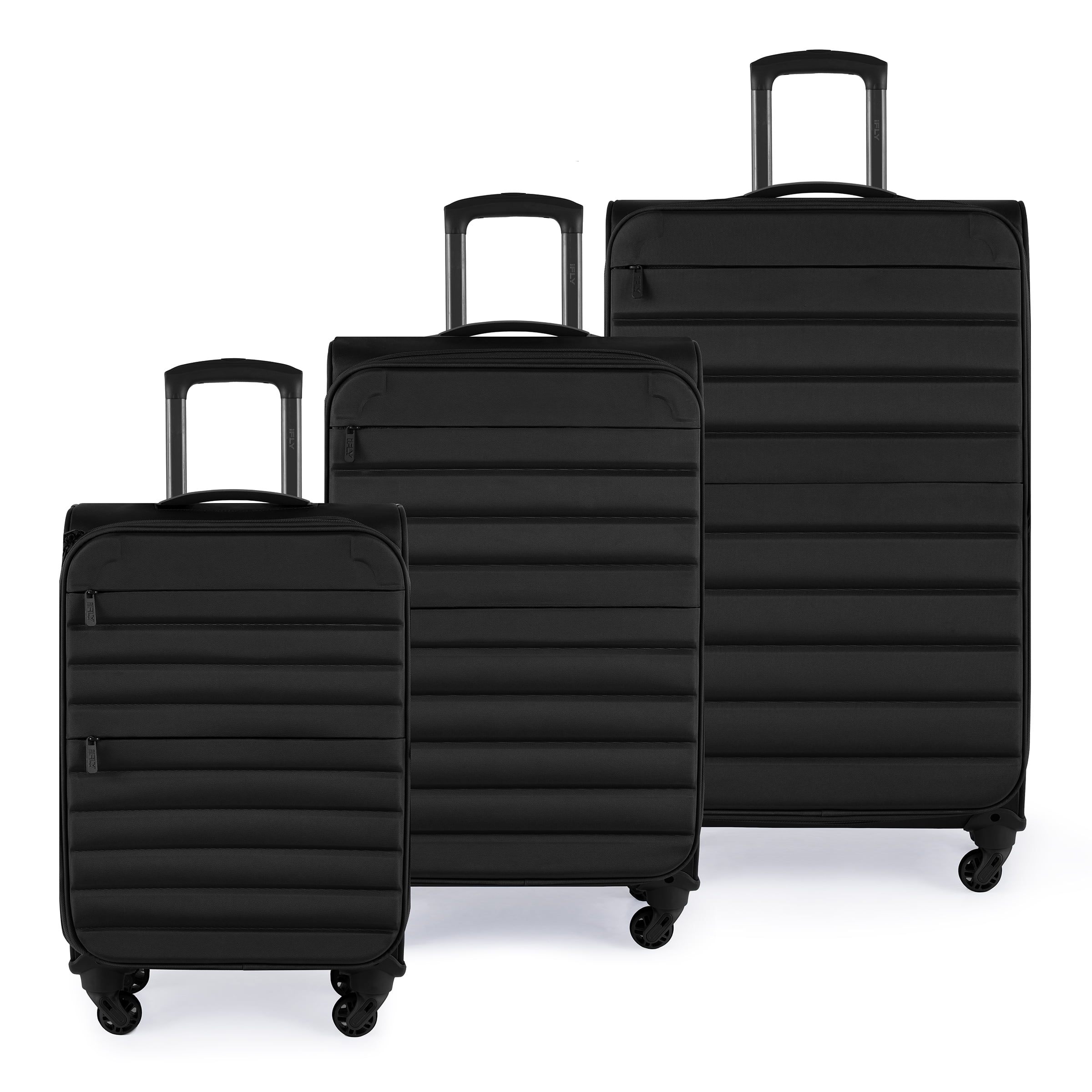 iFLY Softside Fibertech 3-Piece Luggage Set - Walmart.com
