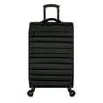 thumbnail image 1 of iFLY Softside Fibertech Lugagge, 24" Checked Luggage, Black, 1 of 7