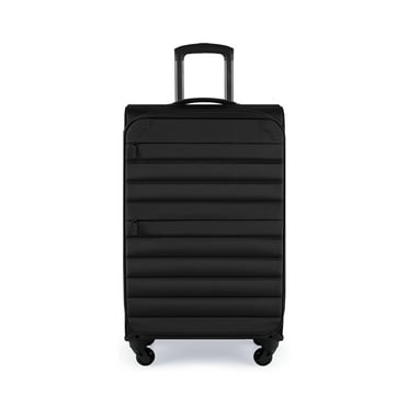 iFLY Softside Fibertech Lugagge, 24" Checked Luggage, Black