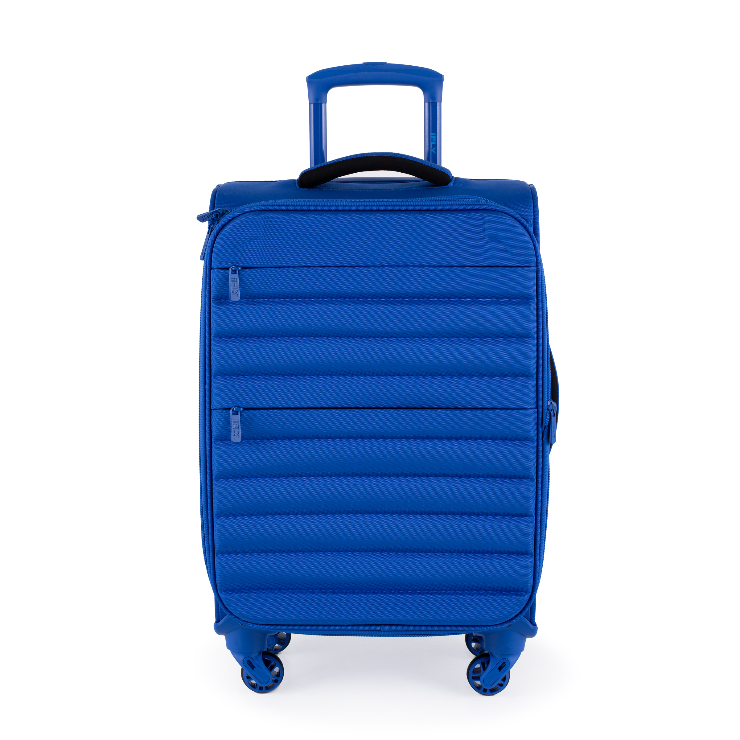 iFLY Softside Fibertech Luggage, 20" Carryon Luggage, Cobalt Blue