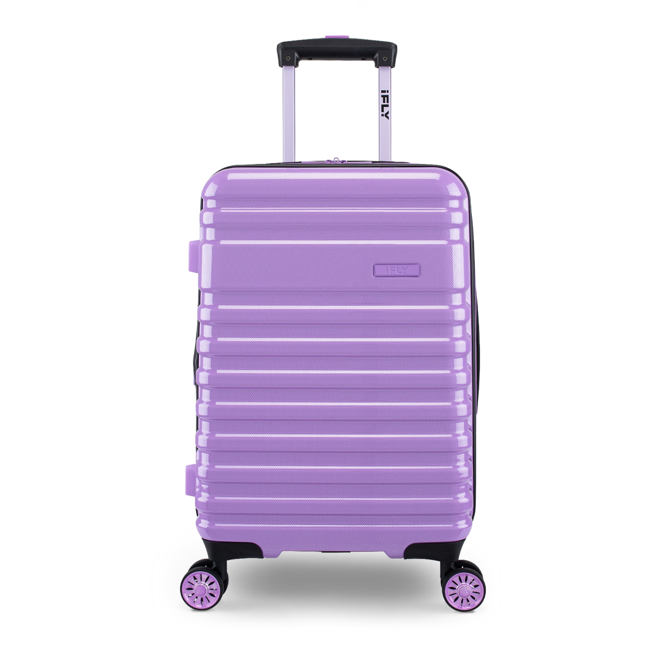 iFLY Spectre Versus Purple Cosmo Hardside Luggage 20 inch Carry-on