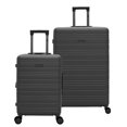 thumbnail image 1 of iFLY Take Off 2-Piece Expandable Hardside Spinner Luggage Set , 20" Carry-on and 28" Checked Luggage, Black, 1 of 9