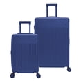 thumbnail image 1 of iFLY Transit 2-Piece Expandable Hardside Spinner Luggage Set , 20" Carry-on and 28" Checked Luggage, Blue, 1 of 1