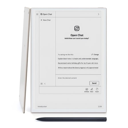 iFLYTEK AINOTE 2 10.65“ E-Ink Paper Tablet, 4.2mm Ultra-Thin AI Note Taking Tablets with 16-Language Transcription for Meeting&Google Play Compatible