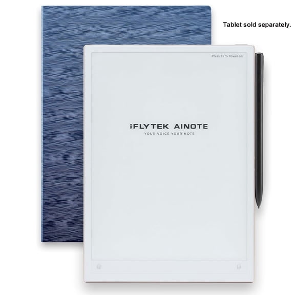 iFLYTEK AINOTE 2 - Blue Folio Case, 10.65" E Ink Tablet Case
