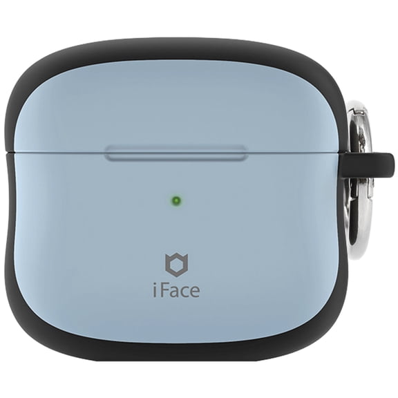 iFace First Class Apple AirPods 3rd Generation Cute Shockproof Hybrid Layer Hard Cover Bumper Keychain Included Protective Case for Girls, Men, and Women - Kusumi Blue