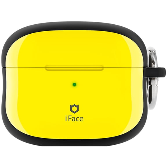 iFace First Class Apple AirPods Pro Cute Shockproof Hybrid Layer Hard Cover Bumper Keychain Included Protective Case for Girls, Men, and Women - Yellow
