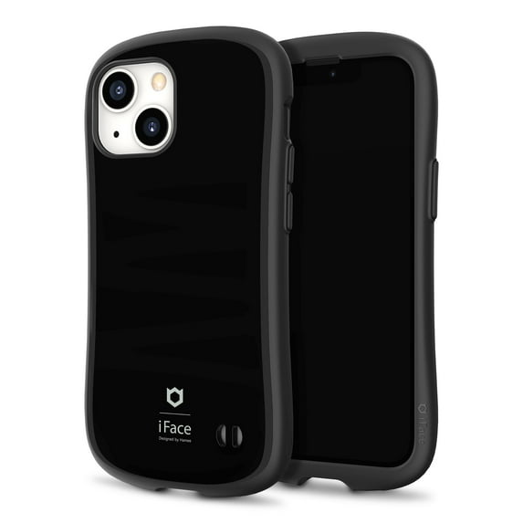 iFace First Class Apple iPhone 13 Colorful Shockproof 2 Layer Protection Heavy Duty Ergonomic Design Phone Case for Girls and Women - Black