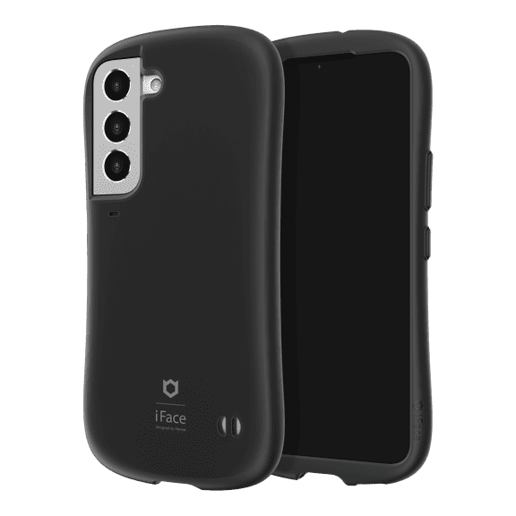 iFace First Class Galaxy S22 Plus Cute Shockproof Dual Layer Hard Shell Bumper Protection Drop Tested Ergonomic Design Phone Case for Girls and Women - Black