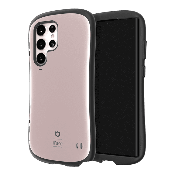 iFace Galaxy S22 Ultra Cute Shockproof Dual Layer Hard Shell Bumper Protection Drop Tested Ergonomic Design Phone Case for Girls and Women - Rose Gold