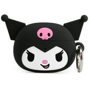 iFace Hello Kitty & Friends Figure AirPods Case Compatible with AirPods 3rd Generation - Cute Silicone Protective Cover [Carabiner Clip Included] - Kuromi