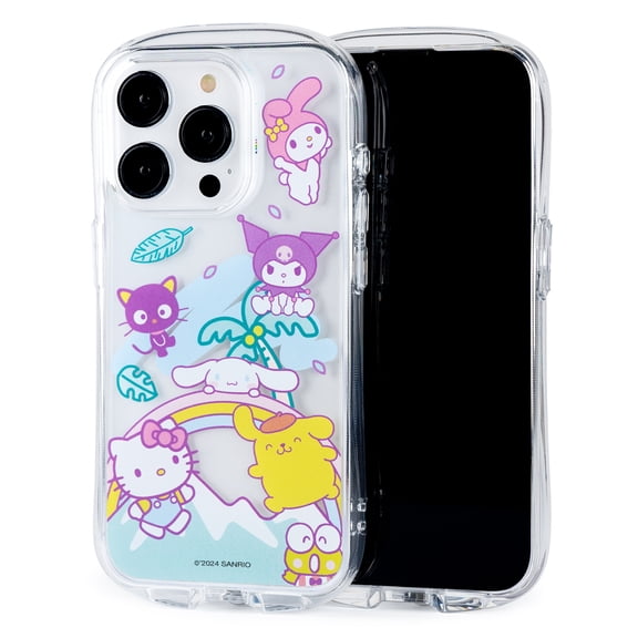 iFace Hello Kitty and Friends Clear Compatible with iPhone 15 Pro Case [Look in] Drop Tested Hybrid Cell Phone Grip Cover  Seize The Moment