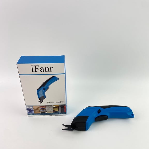 iFanr Shears, electric,Electric Scissors, Cardboard Cutter, 4V Electric Cardboard Cutter, Cordless Fabric Scissors, Electric Box Cutter with a Replacement Blade