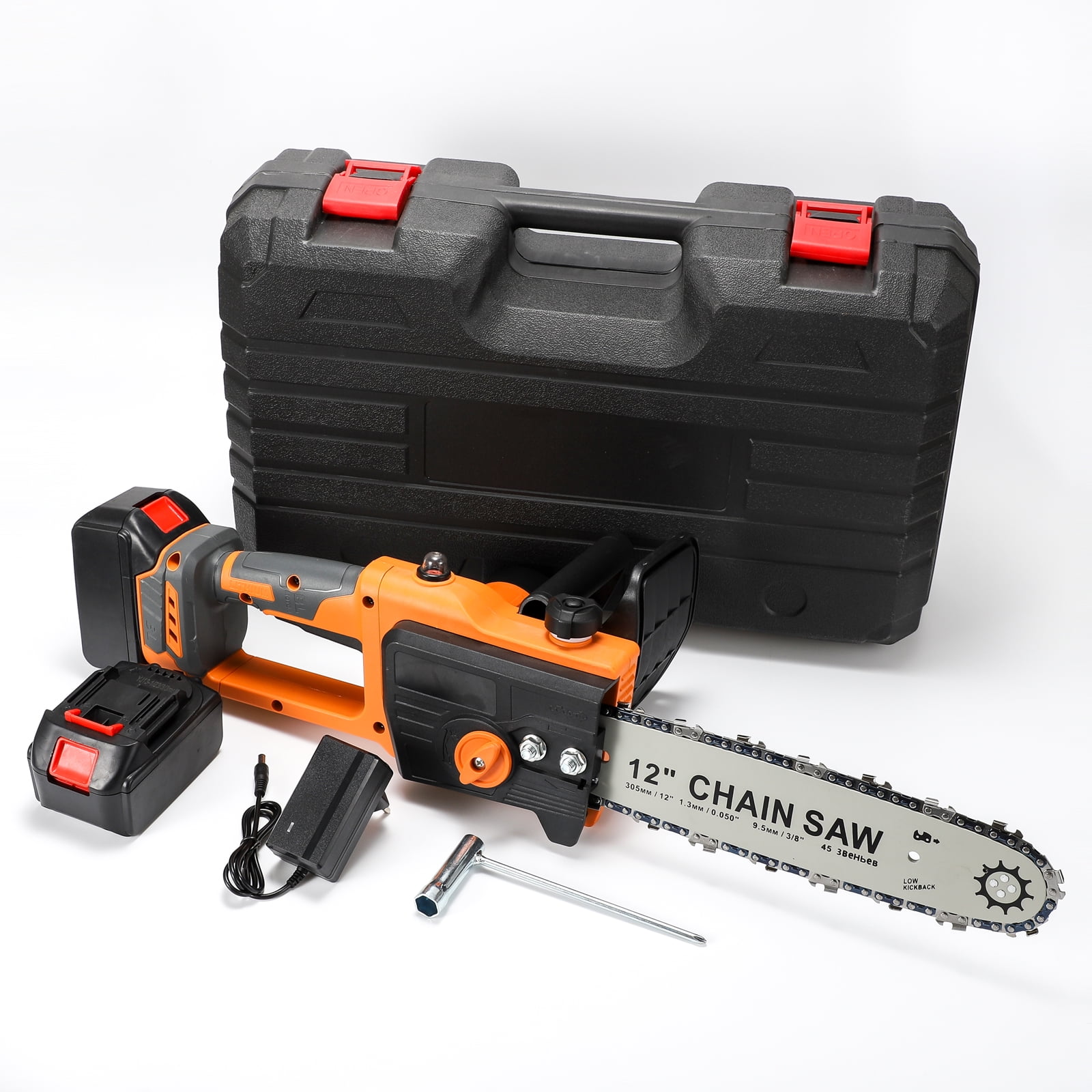 iFanze 12 inch Chainsaw Cordless, Handheld Electric Chain Saw Power