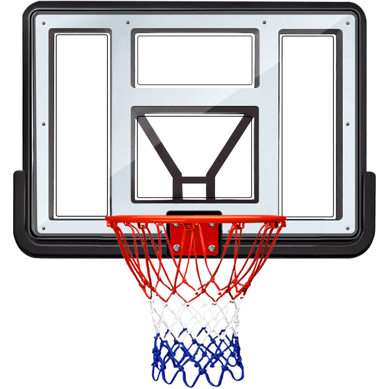 Lifetime Basketball Backboard and Rim Combo, 44 inch Polycarbonate