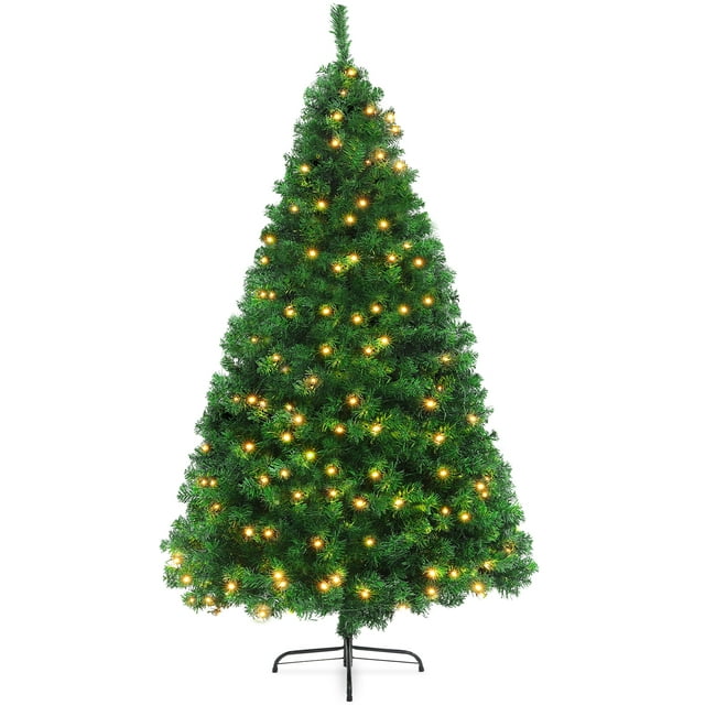 iFanze 6FT PreLit Artificial Christmas Tree with 1000 Branch Tips
