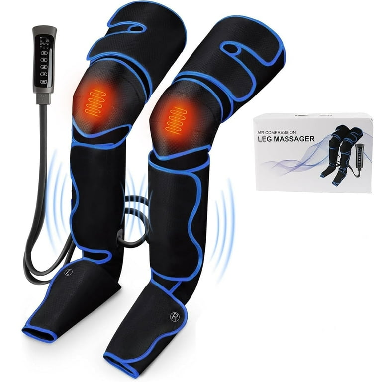iFanze Full Leg Foot Massager with Air Compression Heat Pain Relief Muscle Relaxation Walmart
