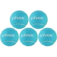 thumbnail image 1 of iFetch Mini Tennis Balls for Small and Medium Dogs, Toy Ball 5 Pack, Use with iFetch Automatic Launcher and iFetch Frenzy Brain Game, Blue, 1.5 Inch Diameter, 1 of 5