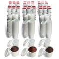 thumbnail image 1 of 240 iFillCup Fillable K Cups - Ultrafine Filters for Sediment-Free Brewing, Universal K Cup Brewer Compatibility, DeepBrew Filter Holds 50% More Coffee for Stronger and Bigger Brews (Red), 1 of 5