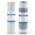 thumbnail image 1 of iFilters LWH-D Replacement Filter Set - Whole House 2 Stage Sediment - Rust & CTO Filters - 2.5" x 10 - Interchangeable with AP117 & AP110 Filter Models, 1 of 2