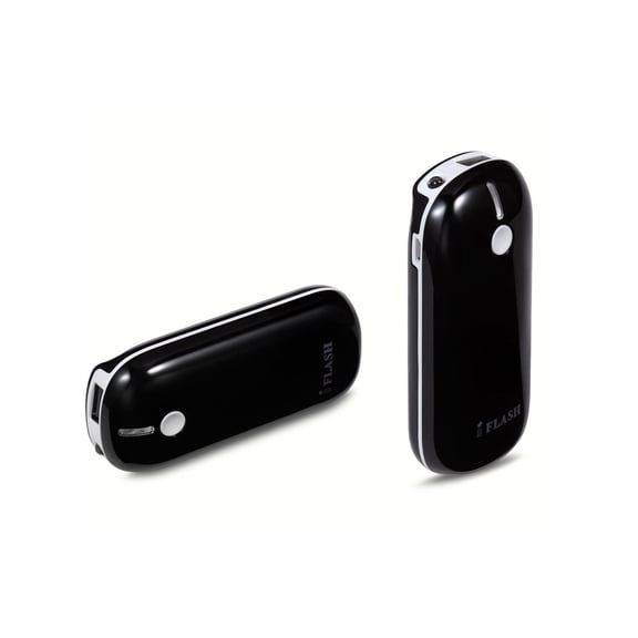 iFlash 4400mAh Backup External Battery Pack Charger with Built-in Flashlight for Apple iPhone Xs MAX X XR 8 7 6S 6 Plus iPod Touch 5th/6th, Samsung Galaxy S9 S8 S7 S6 Edge Mini Active Note 2/3/4/5/8