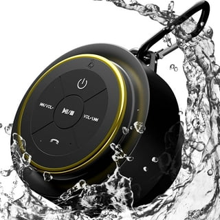 Proscan Elite, Light Up 360 Degree Sound Waterproof Ipx4 Bluetooth Speaker, Dual External Passive Radiators , Black, Pesp1708