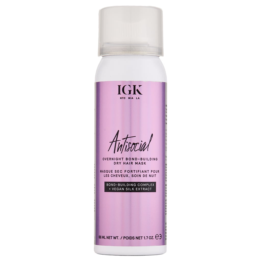 IGK Antisocial Overnight BondBuilding Dry Hair Mask 1.7 oz