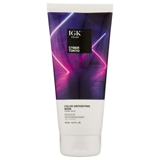 IGK Color Depositing Mask Cyber Tokyo 6oz IGK Color Depositing Mask Cyber Tokyo 6oz