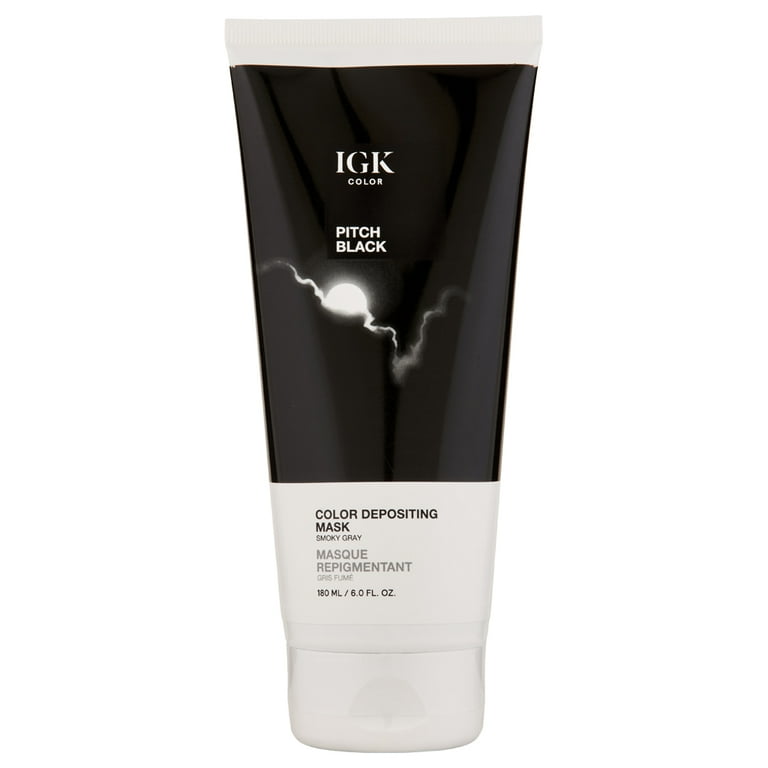 IGK Color Depositing Mask Pitch Black 6oz IGK Color Depositing Mask Pitch Black 6oz