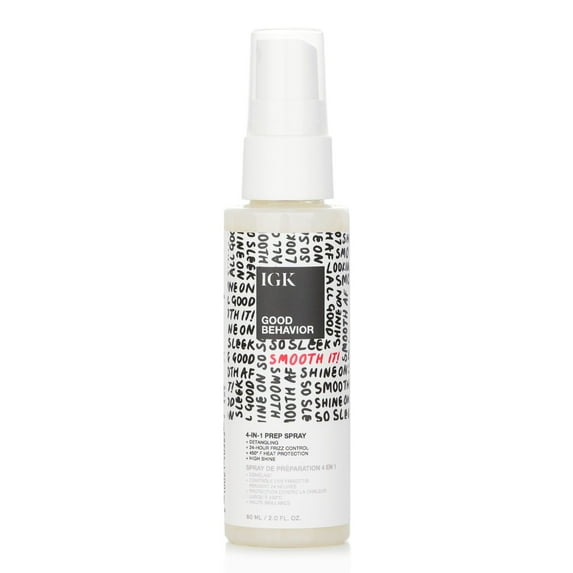 IGK Good Behavior 4-in-1 Prep Spray, Travel Size, 2 oz