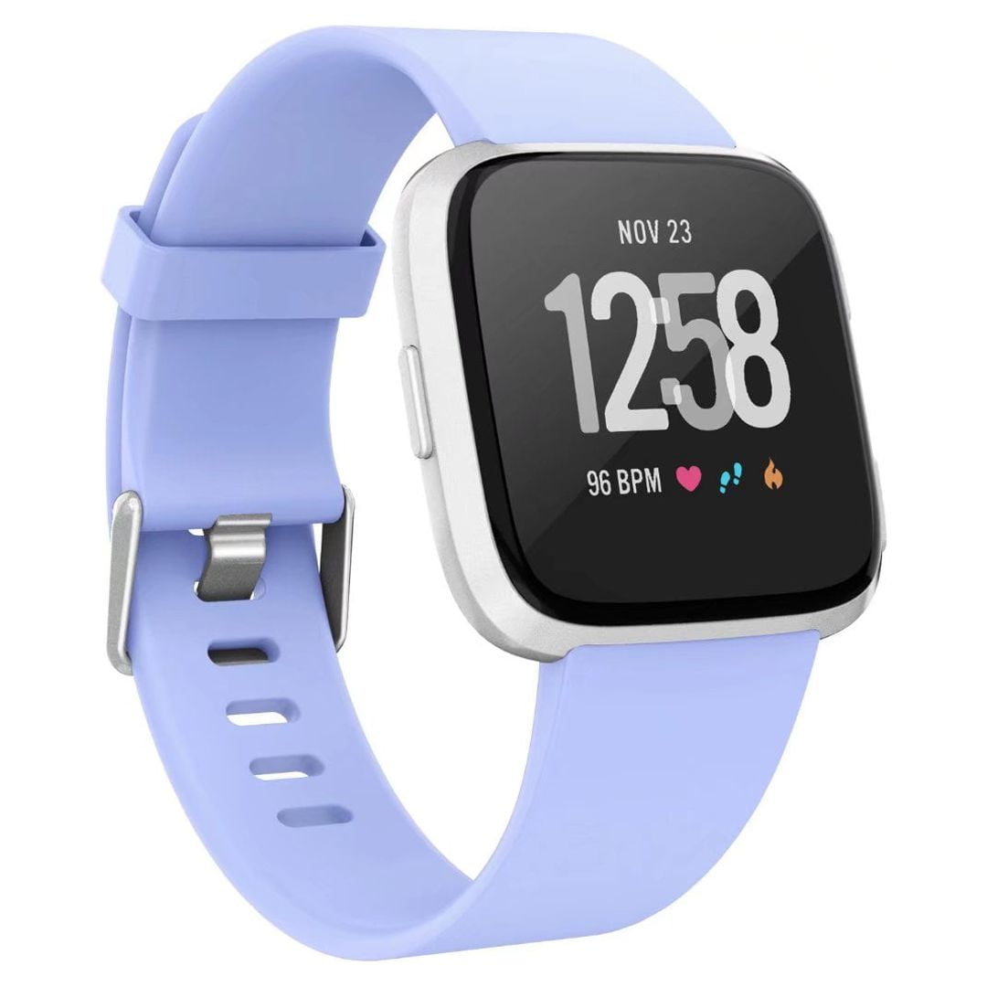 US For Fitbit Versa /Versa 2 Printed Silicone Smart Watch Replacement Band  Strap