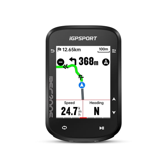 iGPSPORT BSC200S GPS Bike Computer Wireless, 2.5'' Route Navigation Bluetooth ANT+ Cycle Computer Waterproof
