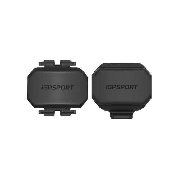iGPSPORT Speed Cadence Sensor Set, Bluetooth ANT+ Wireless Waterproof Cycling Sensor, Compatible with Bike Computer Stationary Bike