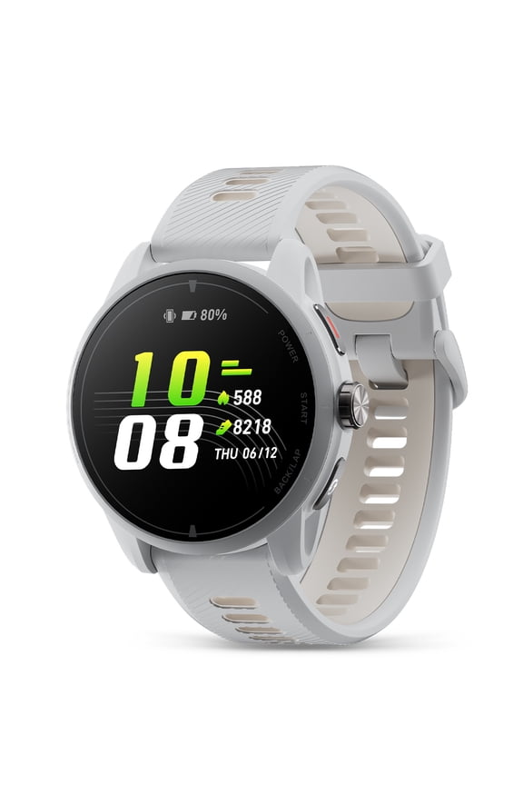 VeRun GPS Sports Watch, 1.32'' AMOLED Display Running Training Metrics Plan Route Navigation ANT+ Bluetooth Gray