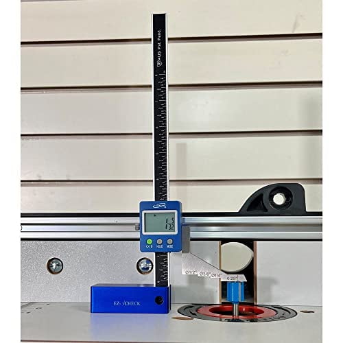 iGaging Digital 8" Height Gauge EZCheck for Woodwork Router and Table