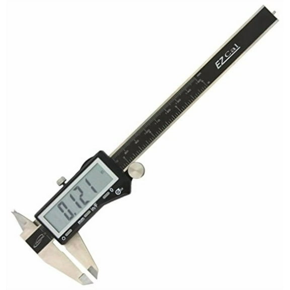 iGaging IP54 Electronic Digital Caliper 0-6" Display Inch/Metric/Fractions Stainless Steel Body