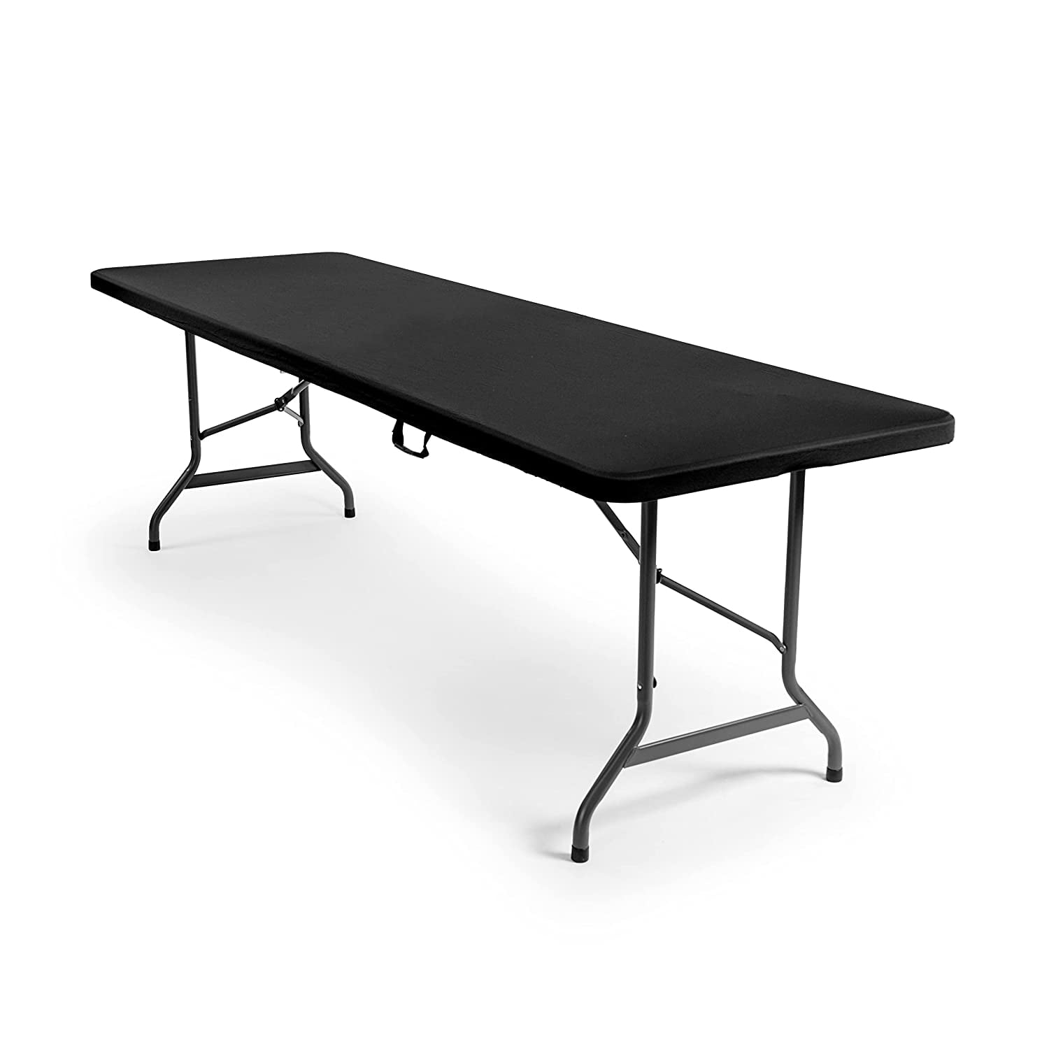 iGear Stretch Fabric Table Top Cap Cover Black, 30 W x 96 L Durable