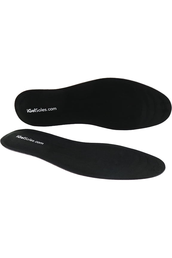 Shoe Insoles, Shock Absorbing Gel Shoe Inserts, Custom Contour Running Shoes, High Heels, or Work Boot Inserts, Arch Support Insoles for Women and Men, XXL (14+ M)